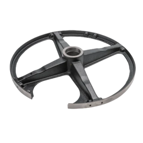 Cast iron bearing housing flange type — CNC machined